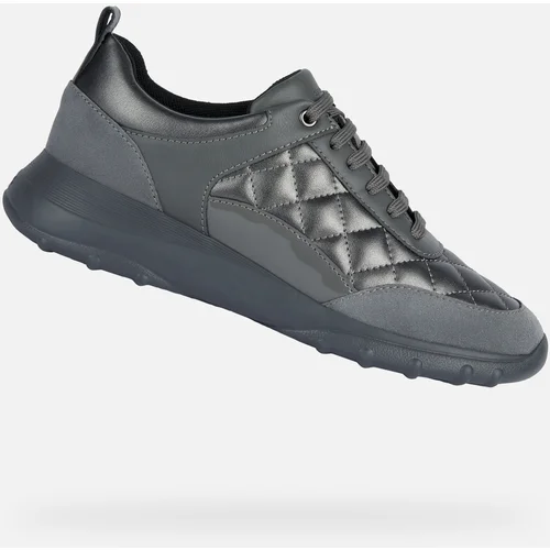 Geox Dark gray women's sneakers Alleniee - Women's