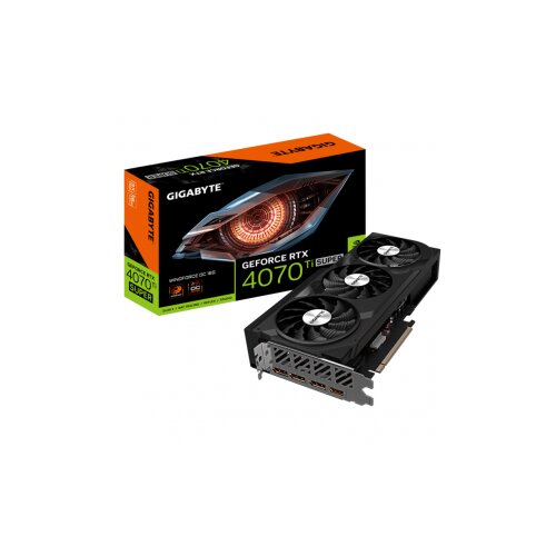 Gigabyte VGA RTX 4070 Ti Super Windforce OC 16G, GDDR6X,256bit, 3x DP, 1x HDMI Cijene