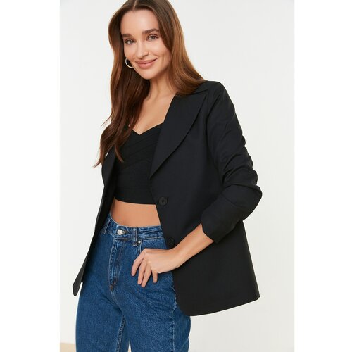 Trendyol Black Blazer Jacket Cene