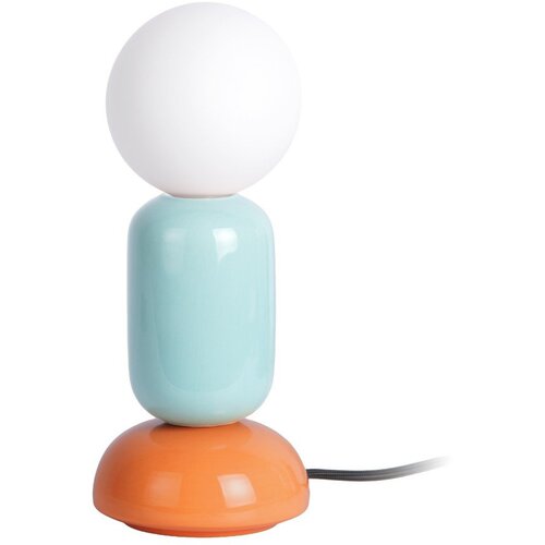 Leitmotiv Mentol zelena/narančasta stolna lampa keramička (visina 27 cm) Firenze Tube &amp;ndash; Slike