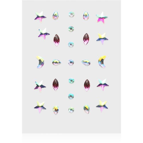 Diva &amp;amp; Nice Cosmetics Face Stones naljepnice za lice Pink Tears 35 kom Slike