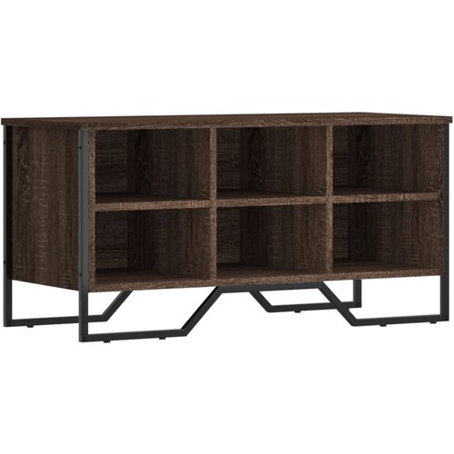 Maison Chic Omarica za obutev - Kopa za čevlje rjavi hrast 90x38x45,5 cm inženirski les, (21777397) Slike