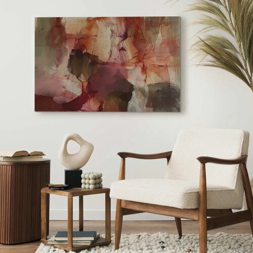  Slika - Spring composition – transparencies and forms in watercolor style 120x80 Cene