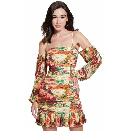 Guess - - Floralna mini haljina Slike