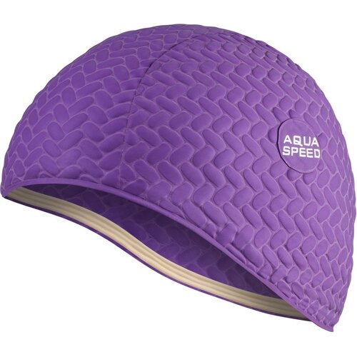 AQUA SPEED Unisex's Swimming Cap For Long Hair Bombastic TicTac