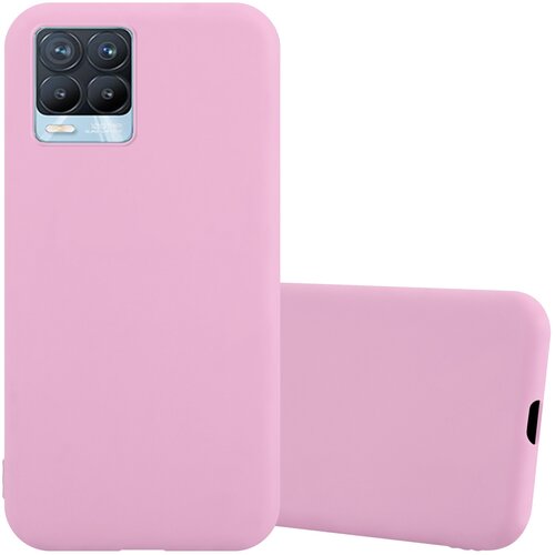  case, združljiv z realme v candy pink - zaščitni pokrov iz fleksibilnega silikona tpu, (20604047) Cene