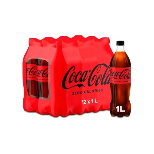 Coca-Cola Zero 1l 12/boca XXL Slike