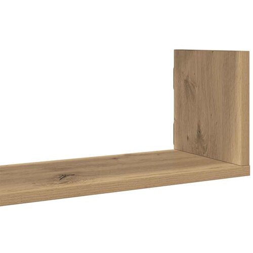  Zidne police 3 kom boja artisian hrast 80x18x18 cm drvene Slike