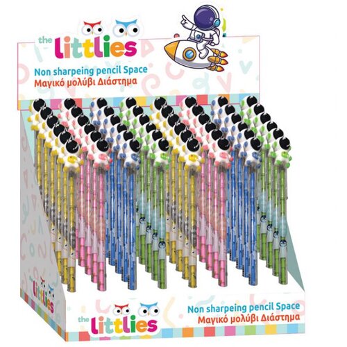Olovka GRAFITNA U NASTAVCIMA LITTLIES SPACE DIAKAKIS 000647080 SORT Cijene