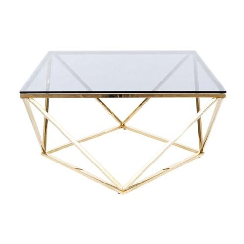  KLUB STOL SILVER A 80*80*45 CM ZLATNI Cijene