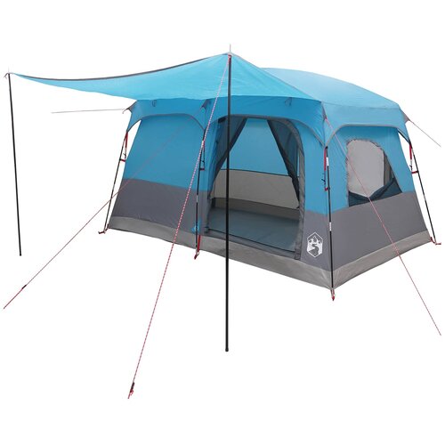 vidaXL Družinski &scaron;otor s streho Modra 380 x 260 x 190 cm Poliester, (5000309530) Cene