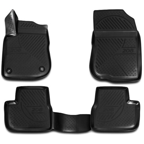 Novline 3D patosnice peugeot 208 2013- set 4 kom Slike