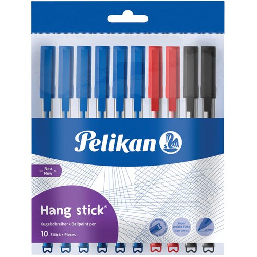 Olovka KEMIJSKA STICK K86 PK10 PELIKAN 820851 SORTIRANO BLISTER Cene