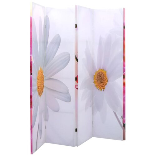  Sklopiva sobna pregrada s uzorkom cvijeća 200 x 170 cm Cijene