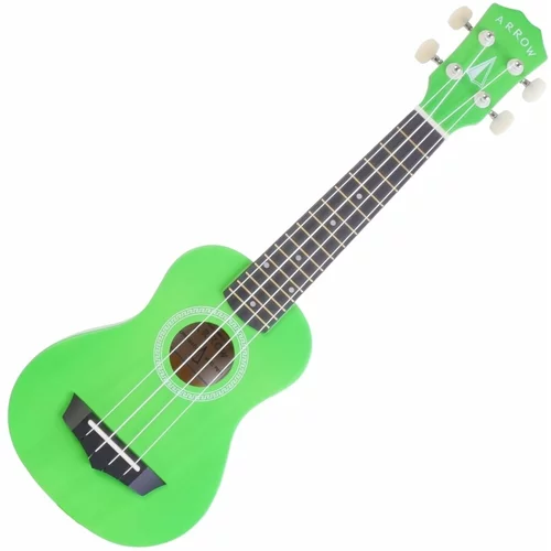 Arrow PB10 S Soprano ukulele Zelena