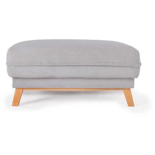 Bonami Selection Svijetlo sivi tabure od samta Tori &amp;ndash; Slike