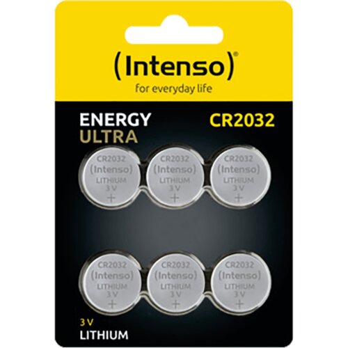 Intenso Baterija litijeva, CR2032/6, 3 V, gumbasta, blister 6 kos Slike