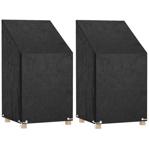  Navlake za vrtne stolice 2 kom 8 u&amp;scaron;ica 65 x 65 x 80/120 cm PE Slike