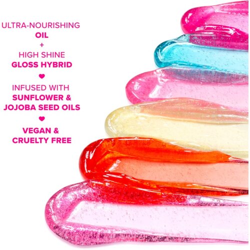 Too Faced Kissing Jelly Lip Oil Gloss uljno sjajilo za usne za intenzivnu hidrataciju nijansa Grape Soda 4,5 ml Slike