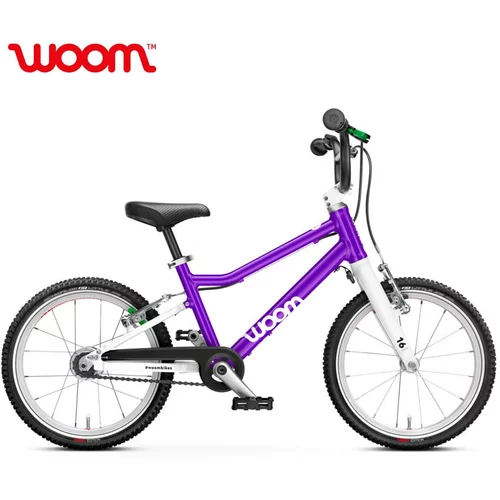 WOOM original 3 automagic dječji bicikl 16" purple haze