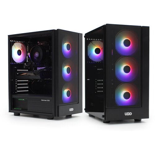 EWE PC  AMD Aurora Vortex RX gaming racunar AMD Ryzen 5 5500,32GB, 1TB SSD, RX 6600 8GB Slike
