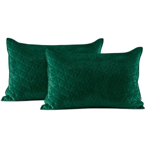Restilo Komplet 2 zelenih prevlek za blazine AmeliaHome Laila, 70 x 50 cm Cene