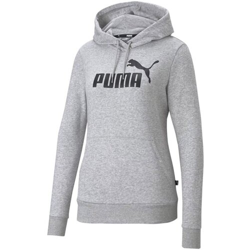 Puma Ženski pulover PULOVER ESS Logo Hoodie TR Crna Cene