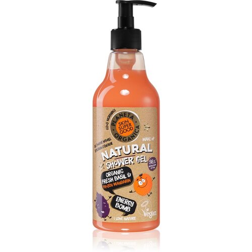 Planeta Organica Organic Fresh Basil & Fresh Mandarin energetski gel za tuširanje 500 ml Cijene