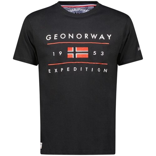 Geographical Norway Majica kratak rukav jezolo db black men 254 M Cene