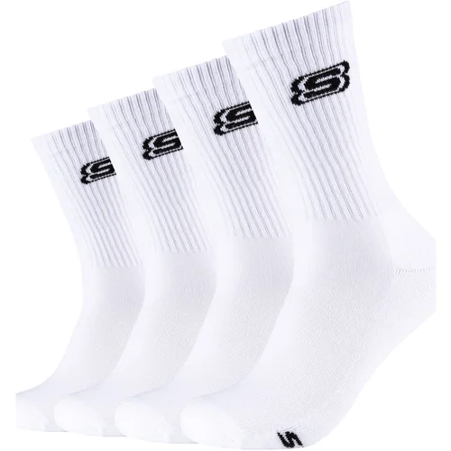 Skechers 2pk Tennis Cushioned Socks Bijela