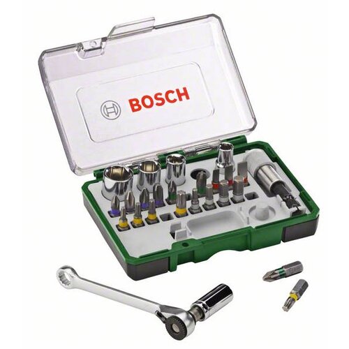 Bosch Profesionalni Bosch 27-delni set bitova odvrtača i čegrtaljki 2607017160 Cene