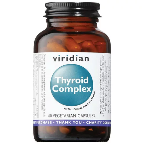 Viridian Nutrition Kompleks za ščitnico Viridian (60 kapsul)