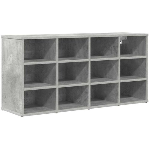 vidaXL Omara za čevlje Betonsko siva 103 x 30 x 51 cm Konstruiran les, (5000161758) Cene