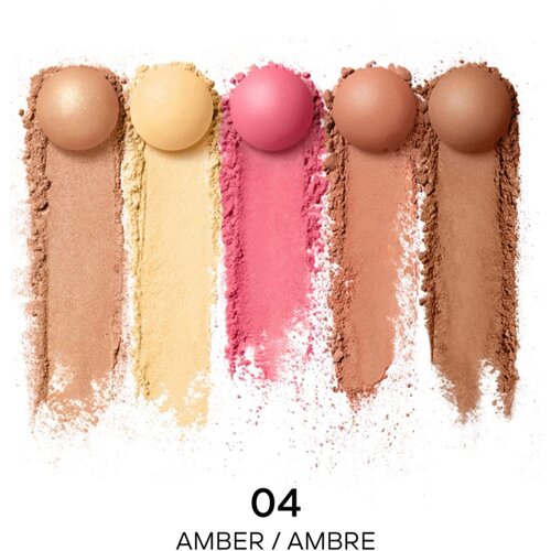 Guerlain M&amp;eacute;t&amp;eacute;orites Light Revealing Pearls of Powder perle za toniranje lica nijansa 04 Amber / Ambre 20 g Slike