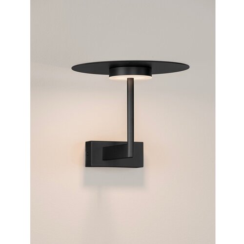 Nova Luce Mat crna LED zidna lampa aluminijska Tovi &amp;ndash; Slike