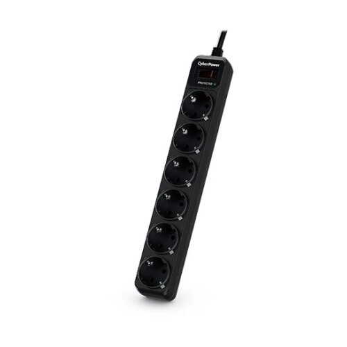 Cyberpower produžni kabl sa prenaponskom za&amp;scaron;titom,B0620SC0,6x&amp;scaron;uko/1,8m Slike