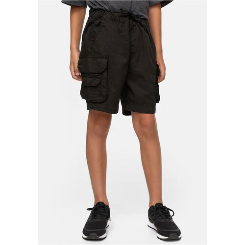 Urban Classics Kids Boys' Double Pocket Cargo Shorts Black Cene