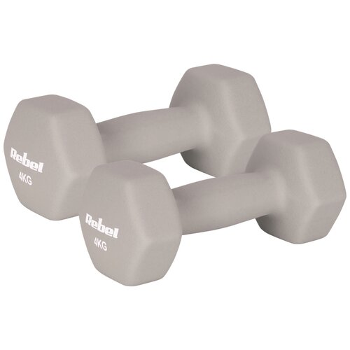 Rebel ACTIVE Neopren HEX bučice, par 2x4 kg, model RBA-2330-4 Slike