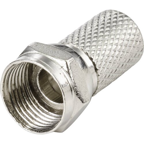 TRU COMPONENTS TC-9556792 F-konektor Priključki: F-vtič Premer kabla: 7.3 mm 1 kos, (20434754) Cene