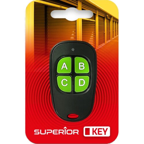 Superior Daljinski upravljač za garažna vrata i kapije, univerzalni - Key Cijene