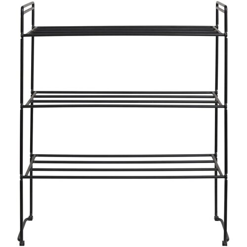 House Nordic Crni metalni stalak za cipele Swansea &amp;ndash; Slike