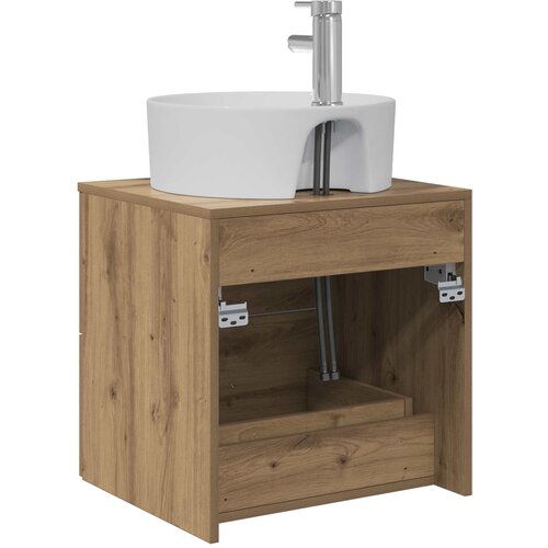  Umivaonik s policom Hrast artisan 49,5 x 44,5 x 65 cm Slike