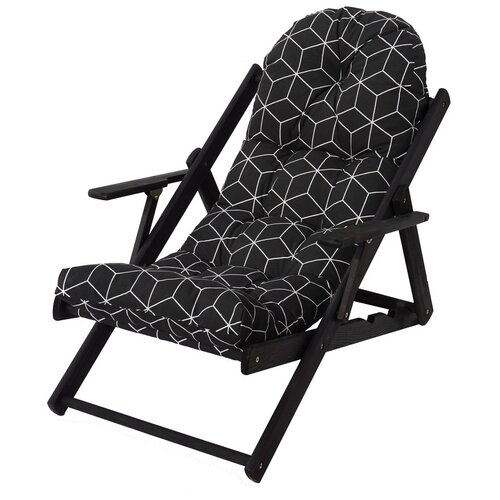 Vrtni ležalniki in počivalniki Leseni ležalnik BORNEO &amp;ndash; grafit 40309-800 Slike