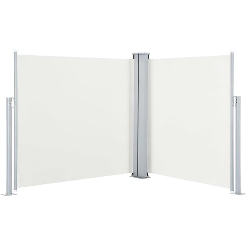 Maison Chic Zložljiva stranska tenda - Senčniki krem 120x600 cm, (22039382) Cene