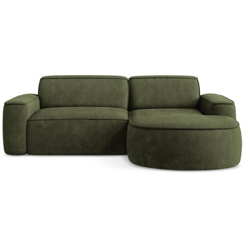 Makamii Zelena kutna garnitura od &amp;scaron;enila (s desnim kutom/s ležaljkom) Omao &amp;ndash; Slike