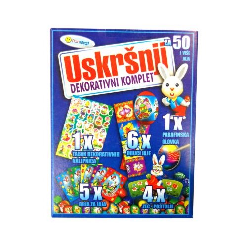  USKRS.DEKORATIVNI KOMPLET ZA 50 JAJA PAN-GRAF Cene