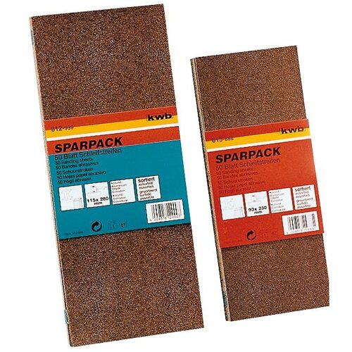 KWB paket brusne trake (280 x 115 mm, 55 -dij.) Slike