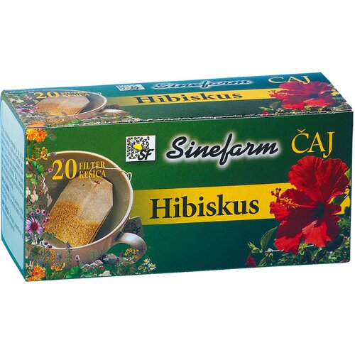 Sinefarm Čaj od hibiskusa 30 g Cene
