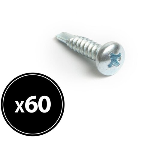 Handy Vijak z plo&amp;scaron;čato glavo 4.2 x 19mm 60 kos Slike