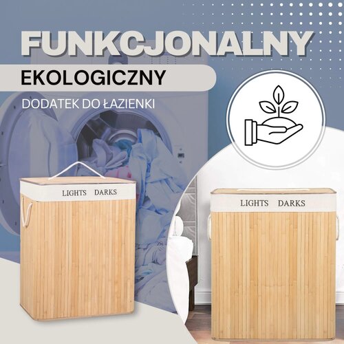  Ko&scaron;ara za rublje od bambusa ecru Cijene